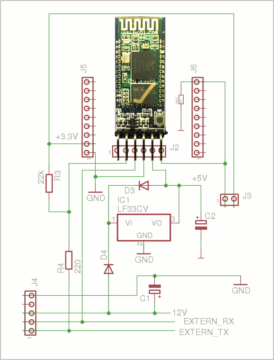hc-05-Arduino Schaltplan